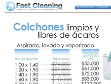 Tablet Screenshot of limpiezarapida.com